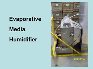 Evaporative Media Humidifier 