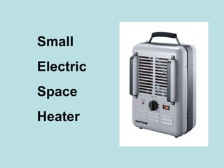 Small Electric Space Heater 