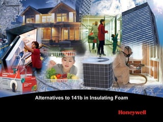 Alternatives to 141b in Insulating Foam

                  z
 