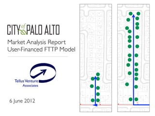 Market Analysis Report
User-Financed FTTP Model
TellusVenture
Associates
®
6 June 2012
 