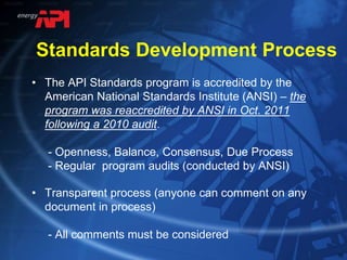 SteveCrimaudoAPITankStandardsUpdate.ppt | Gasoline Prices | Economy