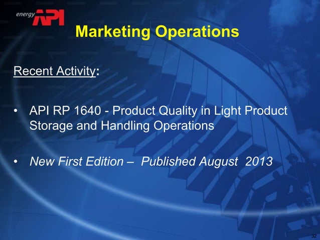 SteveCrimaudoAPITankStandardsUpdate.ppt