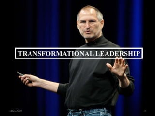 Stevejobs -  Transformational Leadership(APPLE)