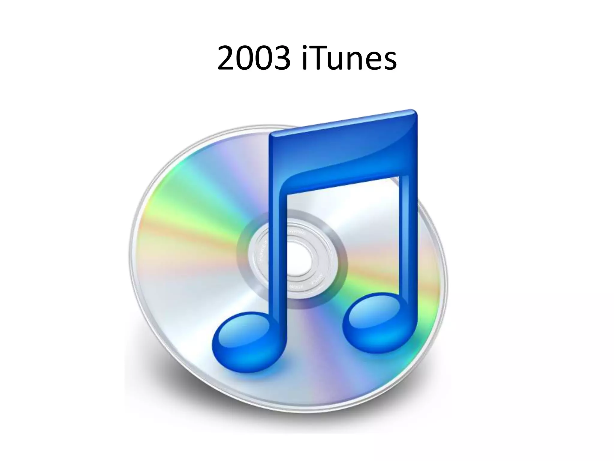2003 iTunes