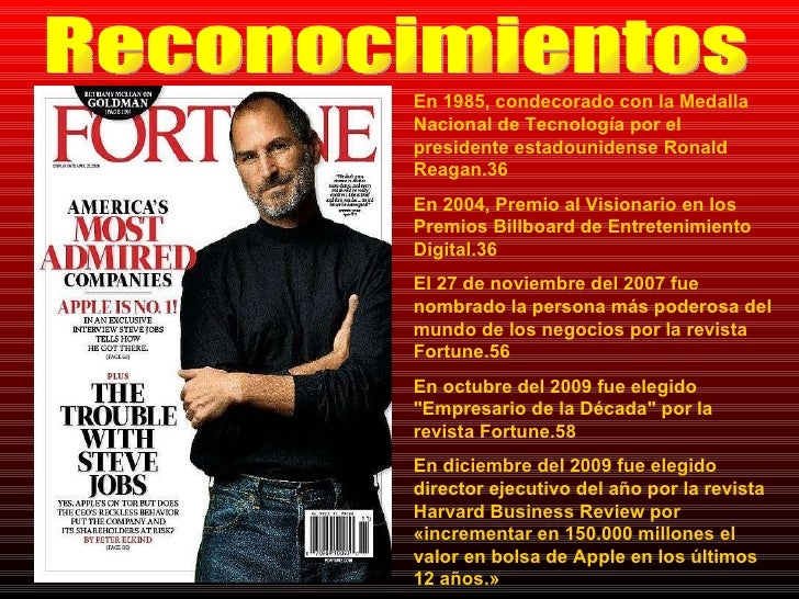 Resultado de imagen para medalla nacional de tecnologia de steven jobs