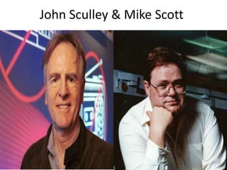 John Sculley & Mike Scott
 