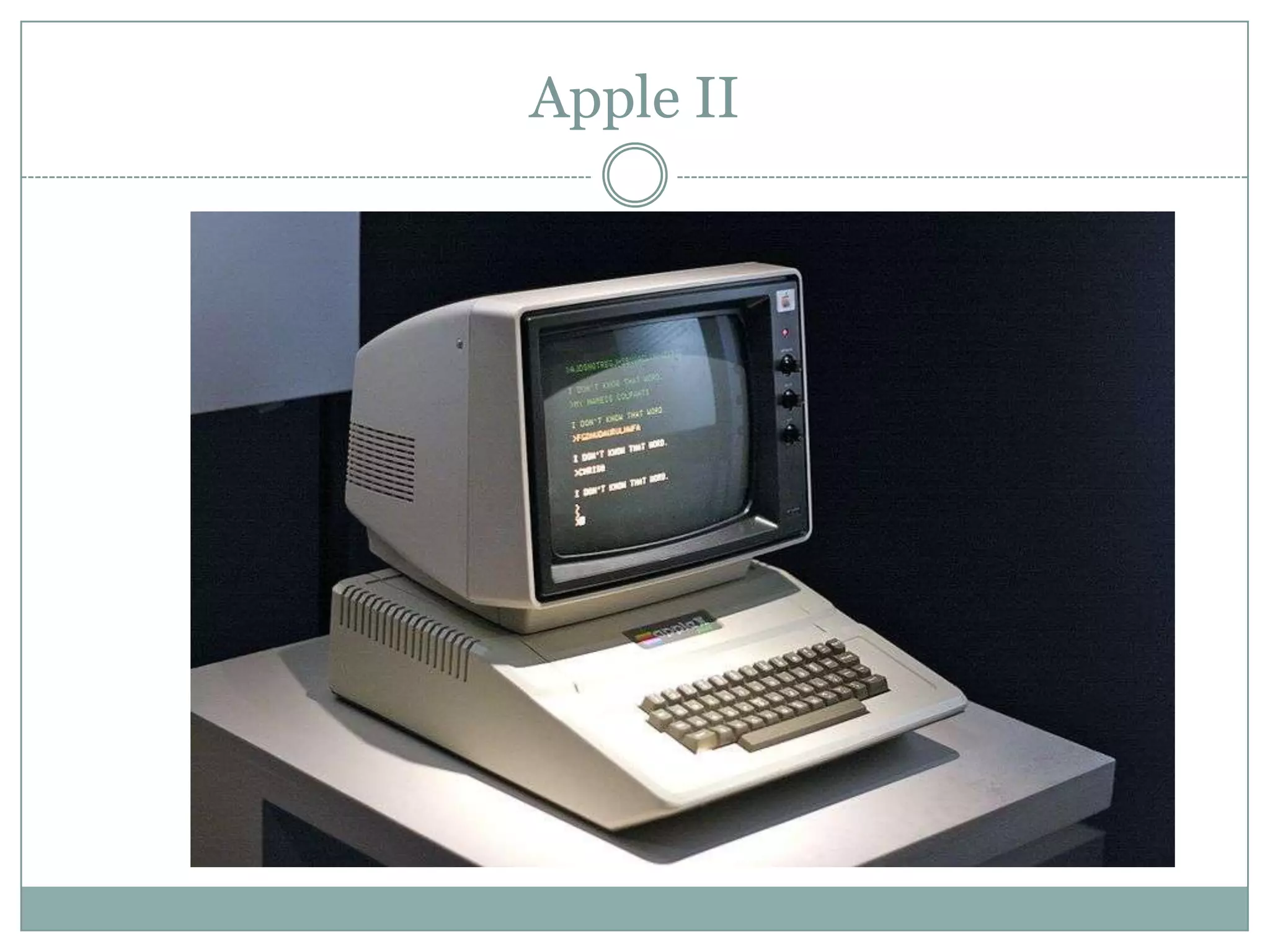Apple II
 
