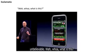“Wah, whoa, what is this?”
Exclamatio
 