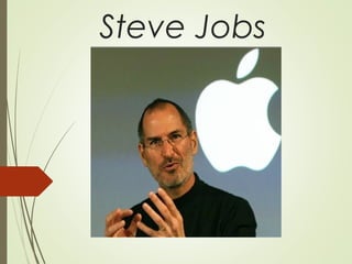 Steve Jobs
 