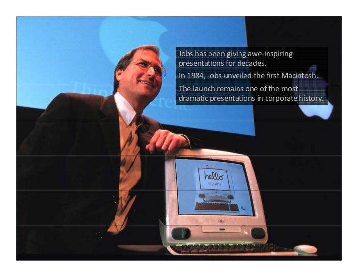 Steve Jobs Presentation Skills
