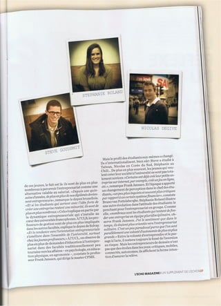 L'Echo - Germes d'étudiant