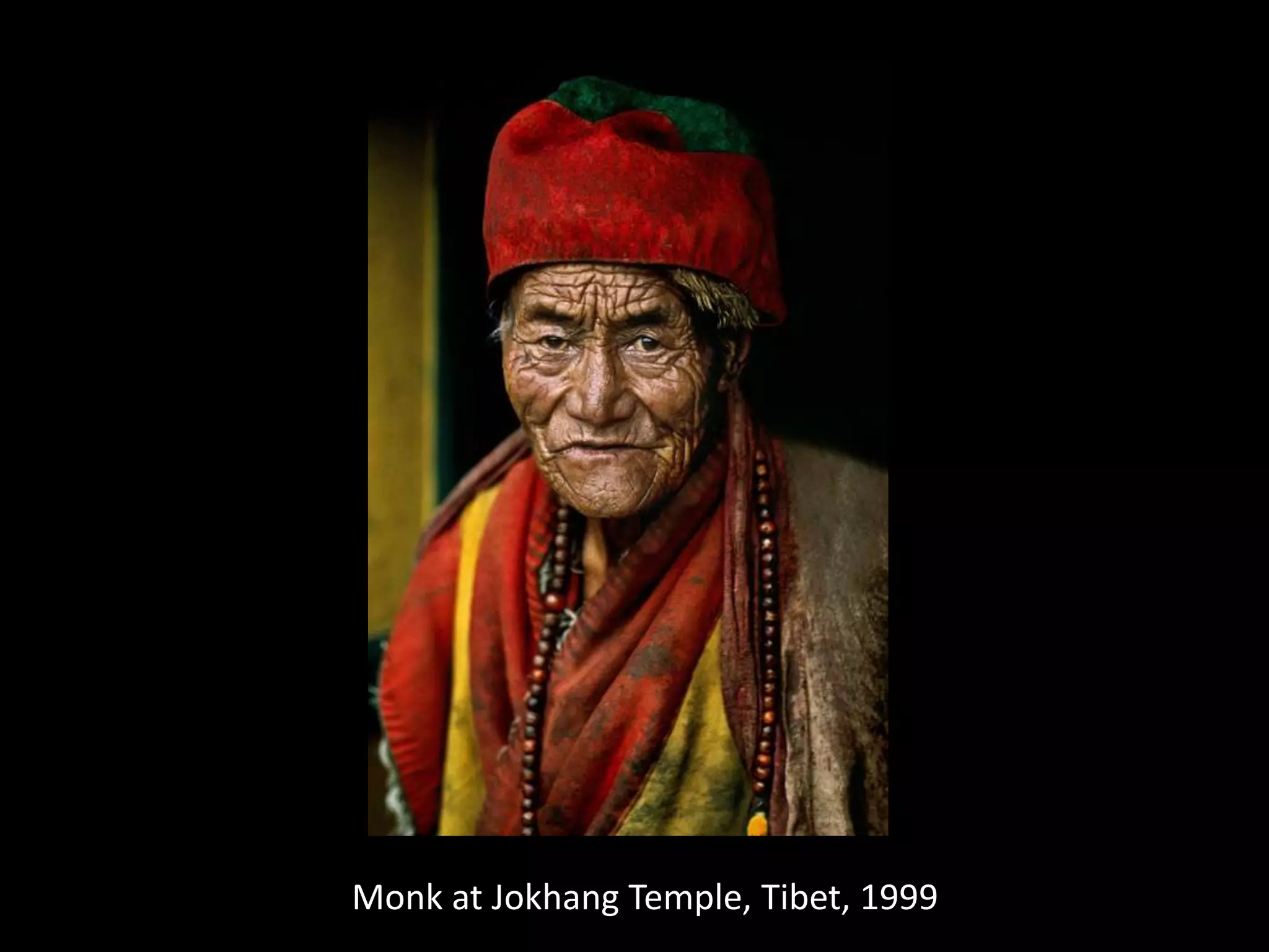 Monk at Jokhang Temple, Tibet, 1999