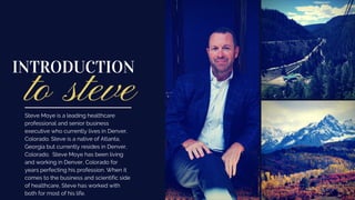 Steve Moye Biography | PPT