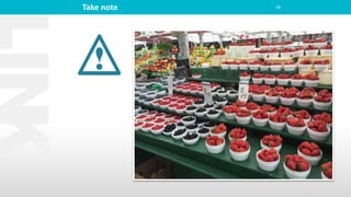 Take note 16
It isn’t always about open data
Focus on the freshest ingredients
 