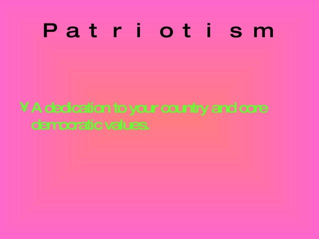 Steven And Brittany Powerpoint On Core Democratic Values | PPT