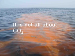 It is not all about
CO 2
 