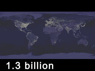 1.3 billion
 