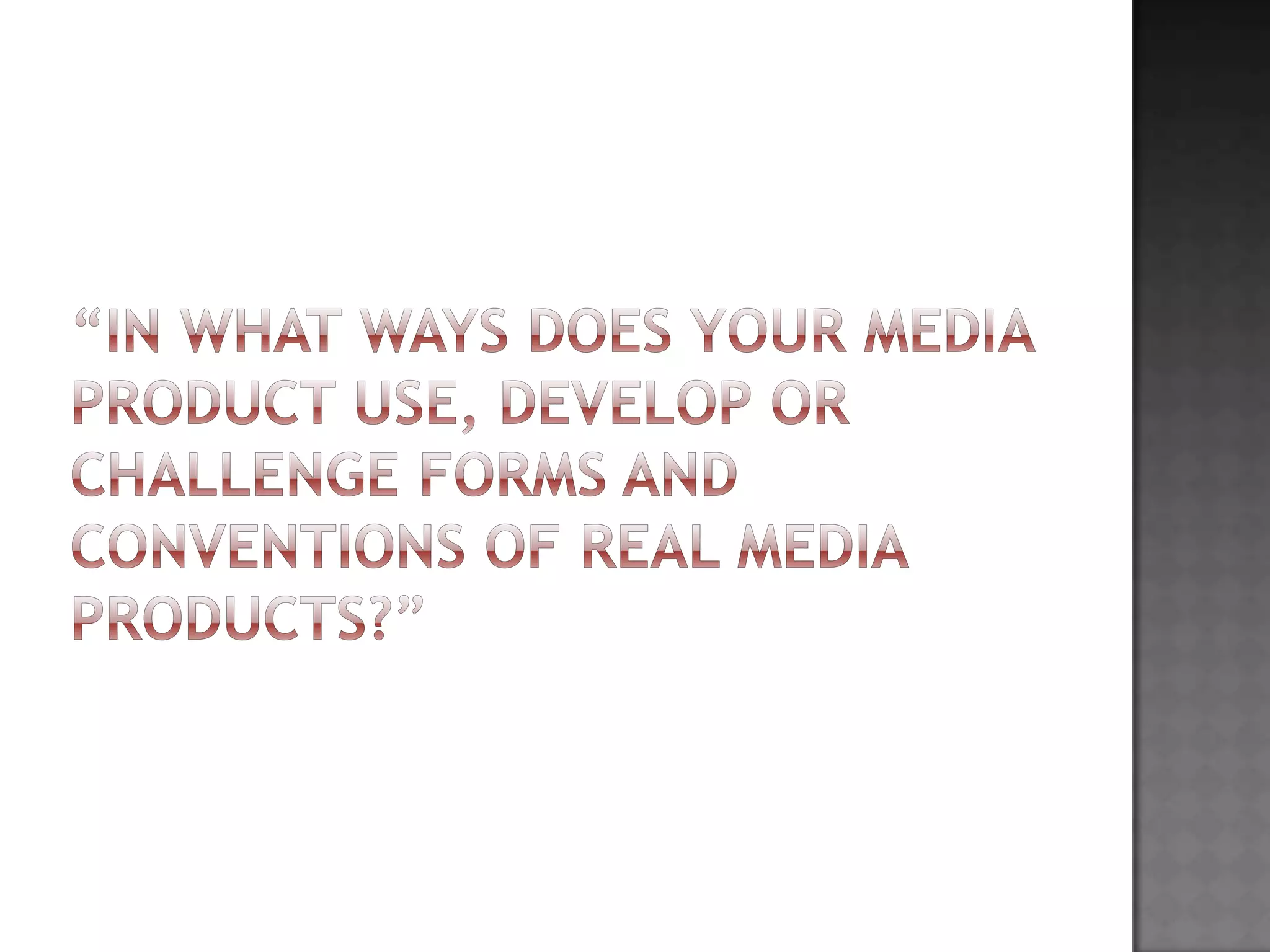 A2 Evaluation Presentation Ppt