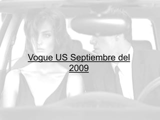 Vogue US Septiembre del2009
