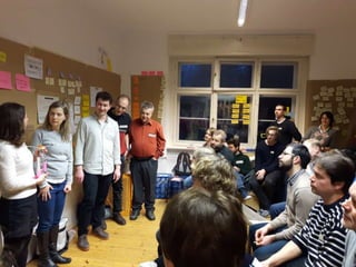 Impressionen des Intensivworkshops "Design Thinking" mit Dr. Steven Ney