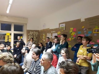 Impressionen des Intensivworkshops "Design Thinking" mit Dr. Steven Ney