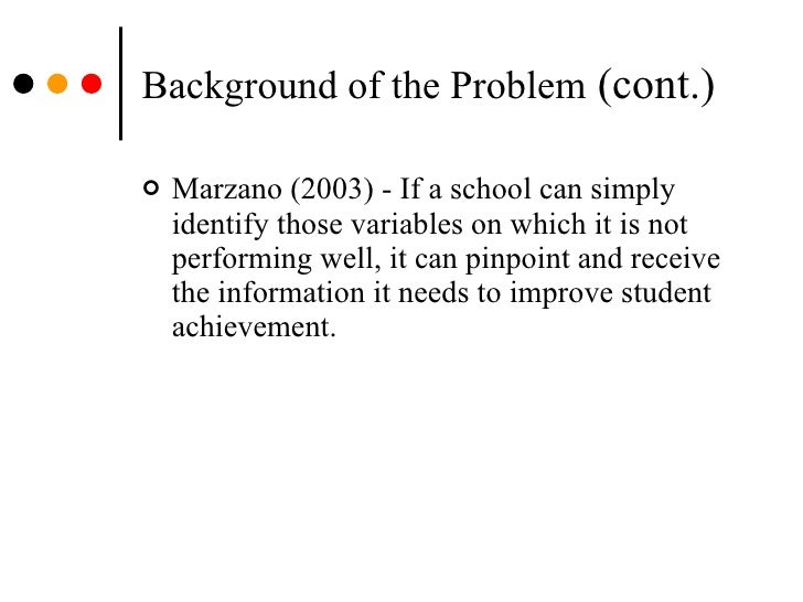 Dissertation chair problems