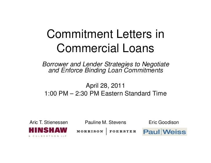 loan letters