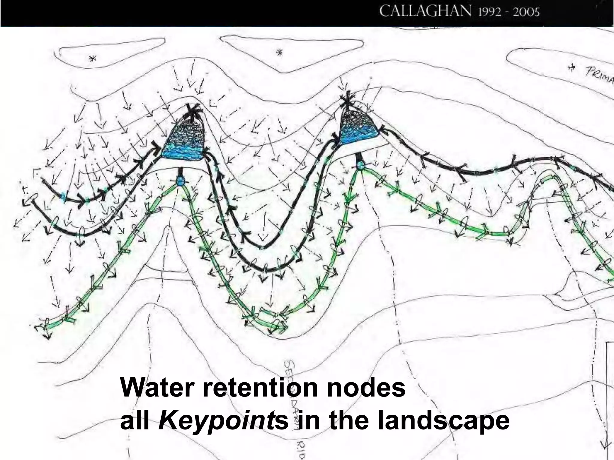 Water retention nodes
all Keypoints in the landscape

 