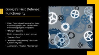 Google v. Oracle | PPTX | Programming Languages | Computing