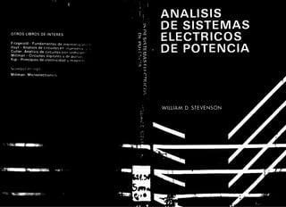 Stevenson William - Analisis De Sistemas Electricos De Potencia.pdf