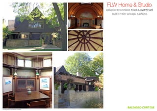 FLW Home & Studio
Designed by Architect, Frank Lloyd Wright
Built in 1909, Chicago, Illinois

Photography by Steven Cortese

 