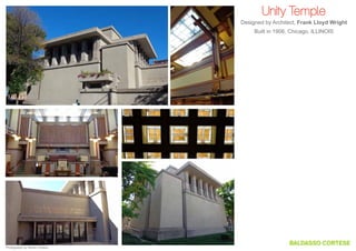 Unity Temple
Designed by Architect, Frank Lloyd Wright
Built in 1906, Chicago, Illinois

Photography by Steven Cortese

 