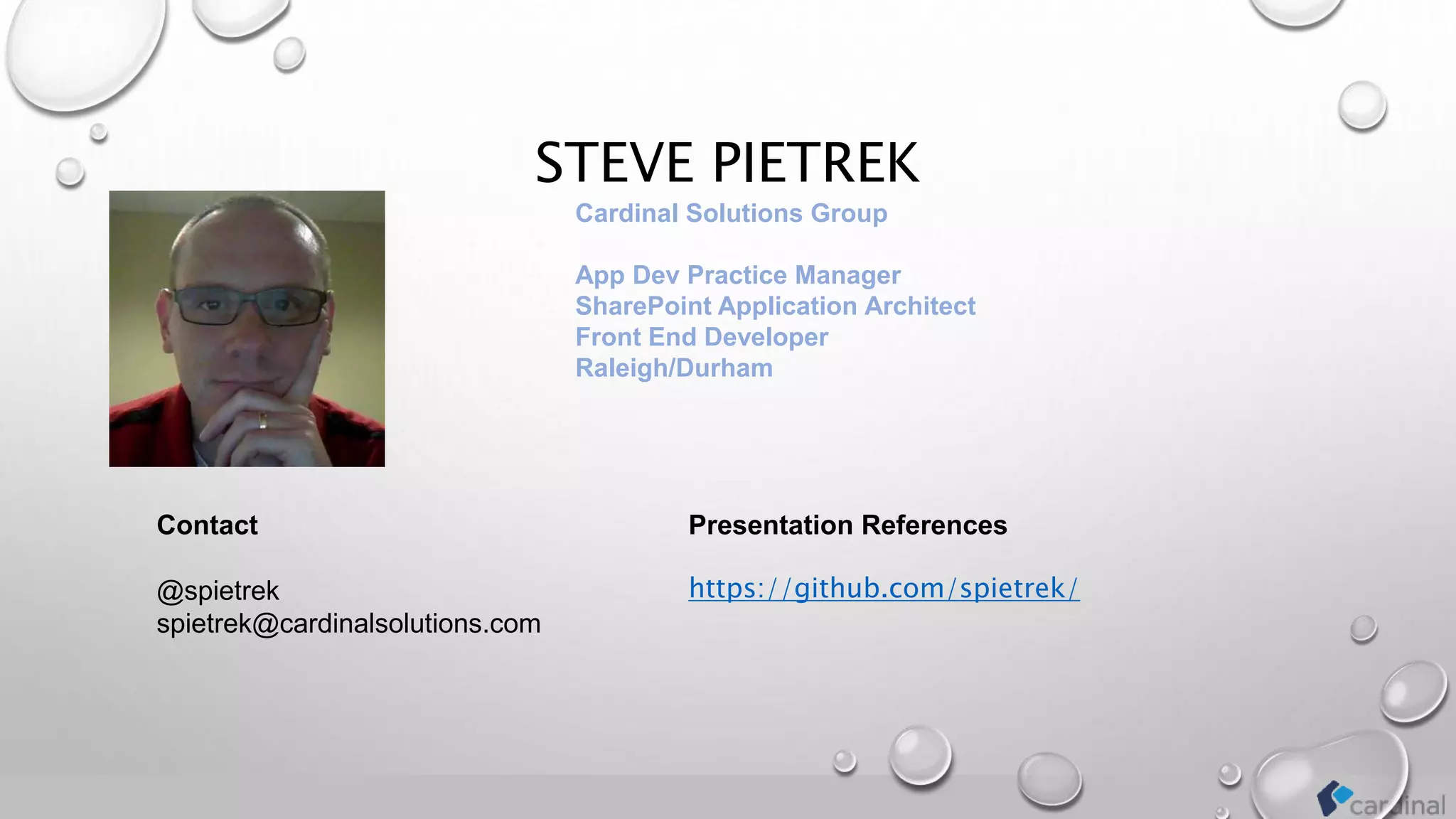 Building SharePoint Single Page Applications Using AngularJS | PPT