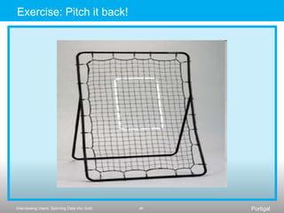 DTDT: Analysis vs. SynthesisAnalysisBreak large piece(s) into smaller ones in order to make sensee.g., interviews, transcripts into anecdotes, stories
