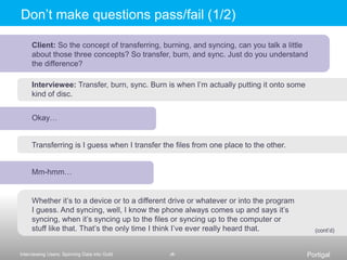 Documentation: photosPlan to take lots of photosThey will reveal things you don’t remember noticingEssential for storytellingMake sure you have permission before you start snapping