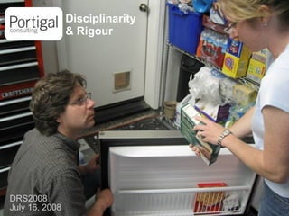 Disciplinarity   & Rigour DRS2008 July 16, 2008 
