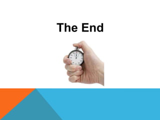 The End
 