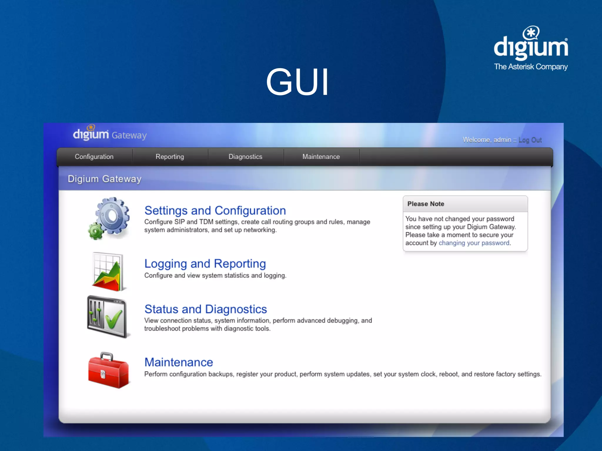GUI
 