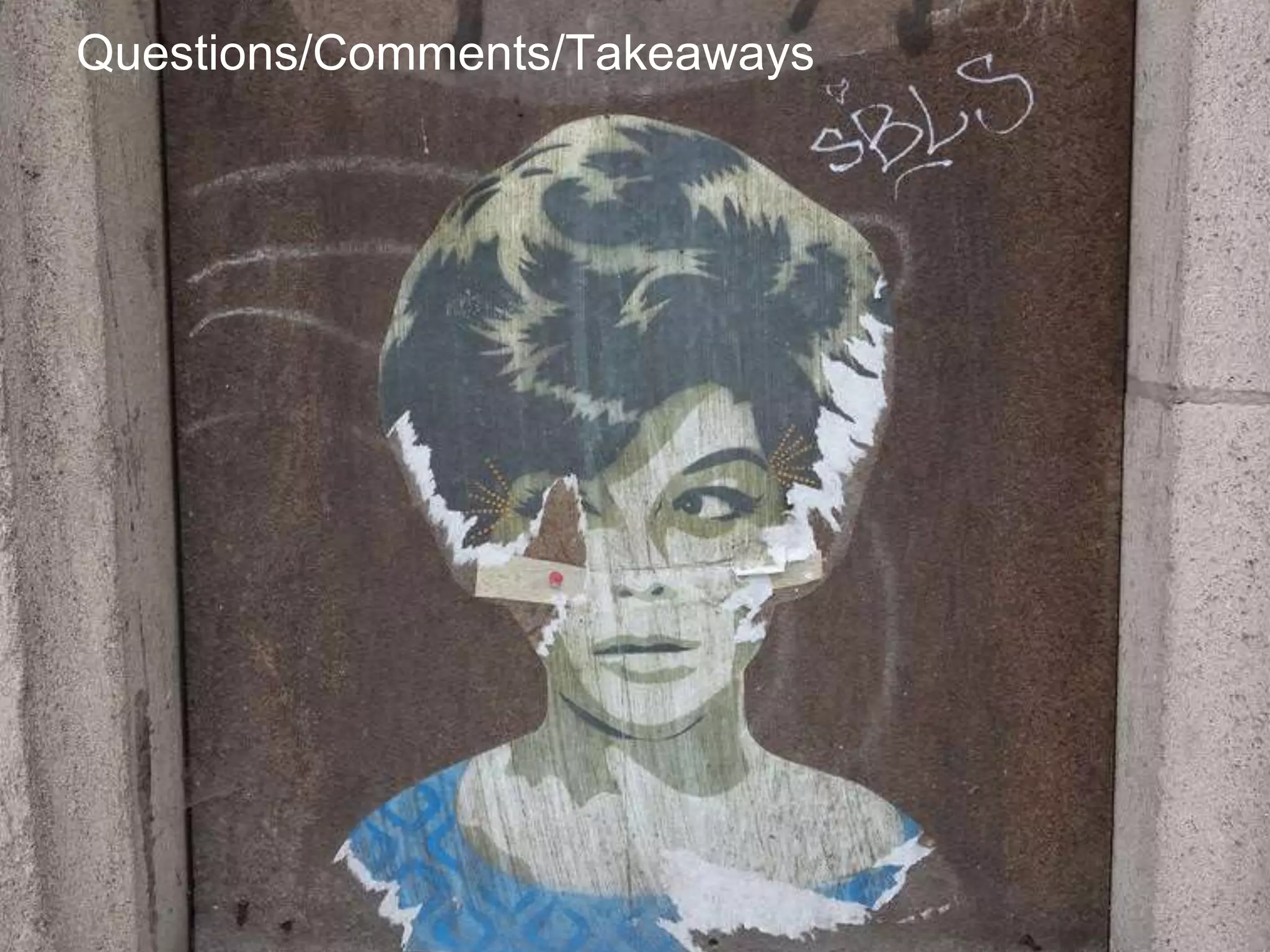 The Designer Is Present ‹#› Portigal
Click to edit Master title styleQuestions/Comments/Takeaways
 