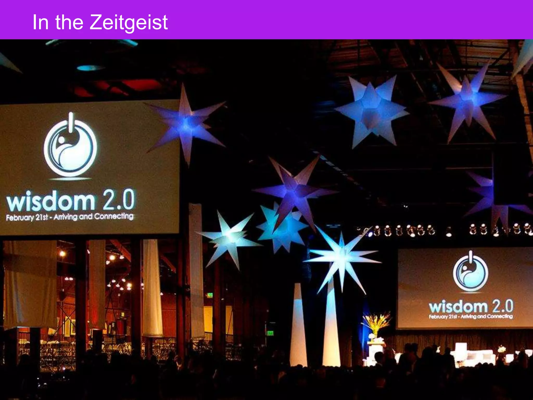 The Designer Is Present ‹#› Portigal
Click to edit Master title styleIn the Zeitgeist
 