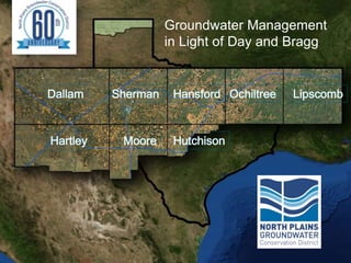 Groundwater Management
in Light of Day and Bragg
 