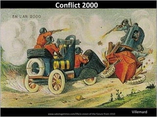 Conflict 2000




http://www.sabotagetimes.com/life/a-vision-of-the-future-from-1910/
                                                                      Villemard
 