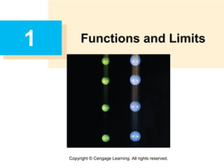 Copyright © Cengage Learning. All rights reserved.
1 Functions and Limits
 