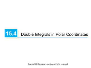 Comprehensive Guide to Double Integrals in Polar Coordinates for ...
