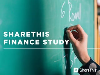 SHARETHIS
FINANCE STUDY
 