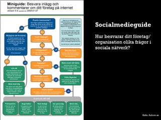 Sociala medier - en inspiration 