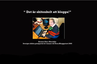 Sociala medier - en inspiration 