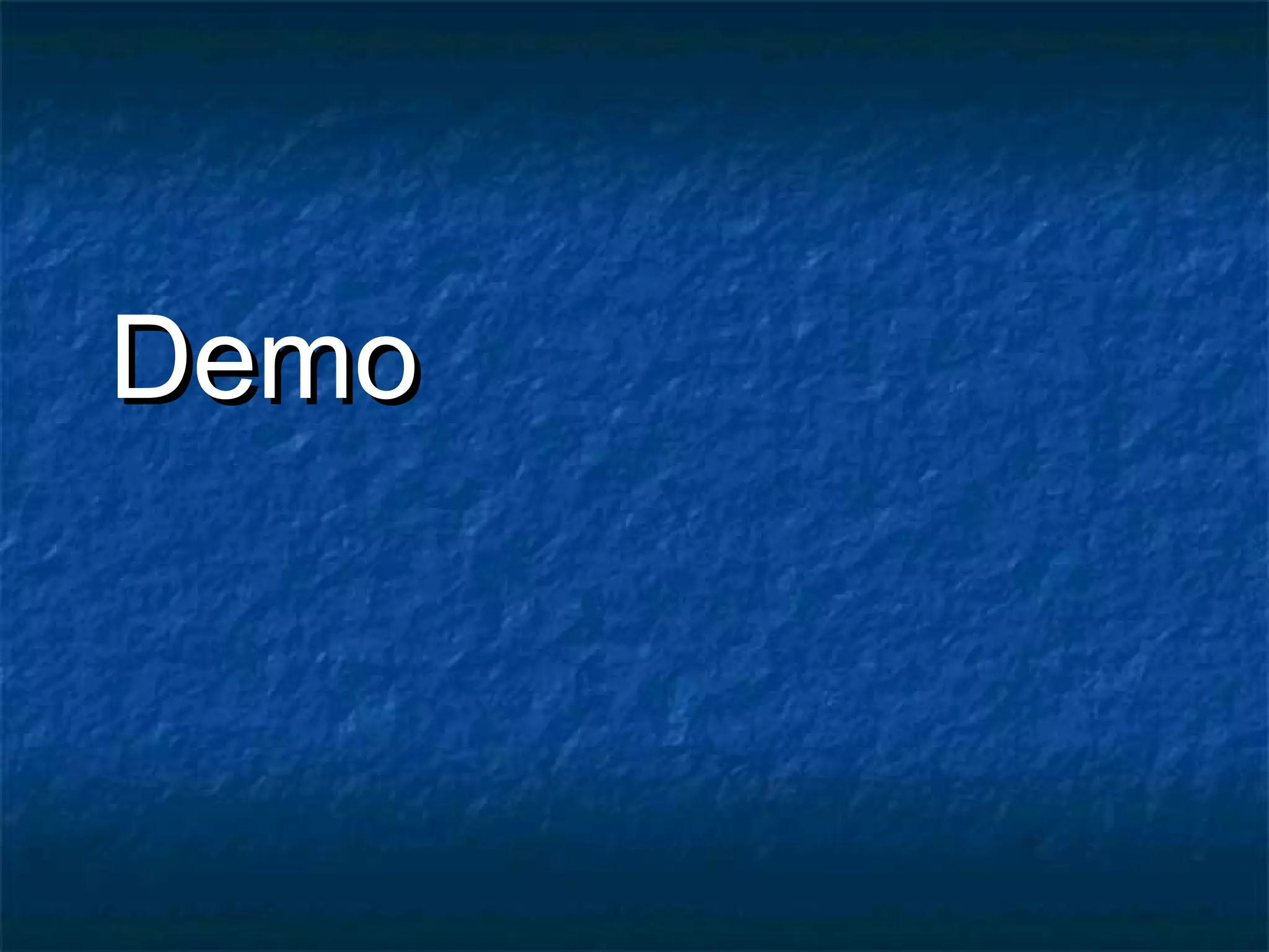 DemoDemo
 