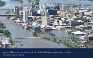 WHAT ARE THE RISKS POSED
BY FUTURE FLOODS?
 