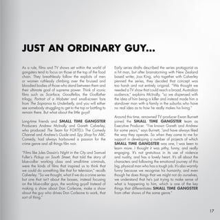 JUST AN ORDINARY GUY...
As a rule, films and TV shows set within the world of      Early series drafts described the serie...